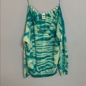 Victoria Secret/Pink off the shoulder sweatshirt